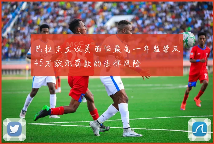 巴拉圭女议员面临最高一年监禁及45万欧元罚款的法律风险